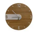 Modern Wooden Finish Wall Clock[C8]