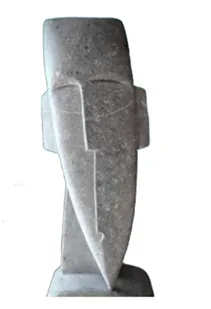 “Stone Rhythm” – Handcrafted Abstract Monolith Sculpture[A22]