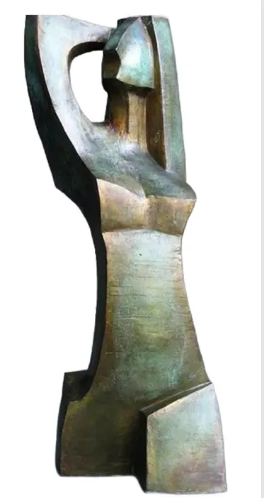 “Unity Arch” – Abstract wood Figurative Sculpture[A30]