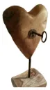 “Key to the Heart” – Symbolic Wooden Sculpture[A45]