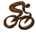 “Flow in Motion” – Symbolic Wooden Cycling Sculpture[A53]