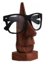 “The Thinker’s Stand” – Wooden Face Eyewear Holder[A75]