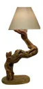 Natural Root Wood Table Lamp[L5]