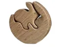 “Circle of Play” – Wooden Puzzle-Style Décor Piece[A79]