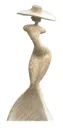 “Winds of Grace” – Tall Abstract Wooden Lady Sculpture[A80]