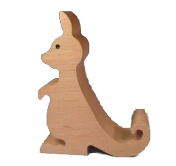 “Gentle Friend” – Minimal Wooden Animal Figurine[A98]