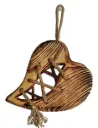 “Bound by Love” – Hanging Wooden Heart Décor[A104]