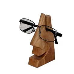“Wise Thinker” – Wooden Face Spectacle Stand[A108]