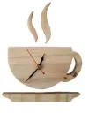 Mechanical Cup Shaped Wooden Clock [C2]