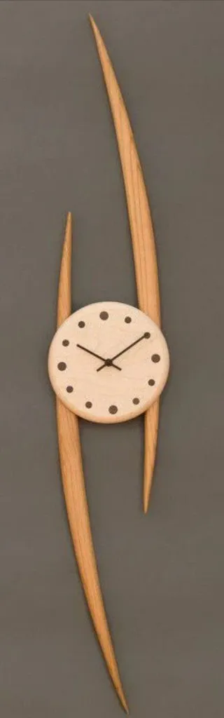Abstract Wooden Wall Clock[C5]