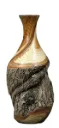 Natural Bark Wooden Vase[A10]
