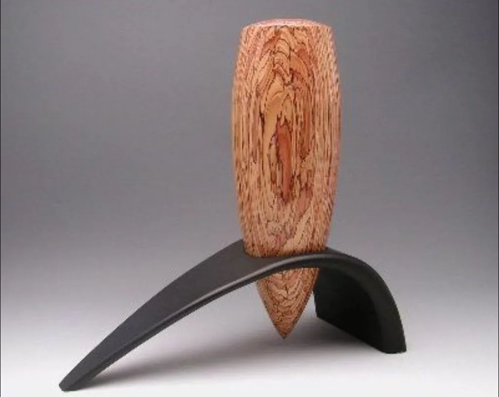 Contemporary Handcrafted Wooden Abstract Sculpture[A14]