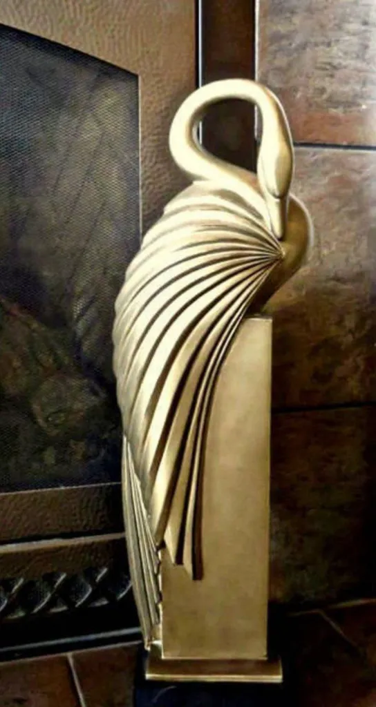 “Silent Grace” – Abstract Figurative Wooden Sculpture[A37]