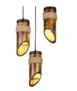 Tribal Beam Hanging Lights (Set of 3)[L14]