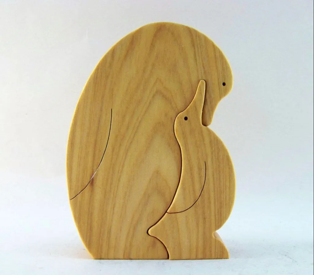 “Born of Love” – Abstract Mother & Child Wood Art[A77]