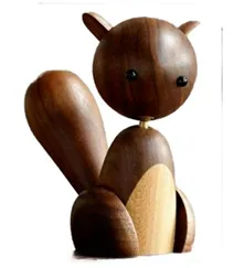 “Curious Fox” – Contemporary Wooden Animal Sculpture[A138]