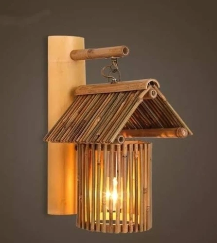 Bengal Handicrafts & Handlooms Bamboo Pendent Jungle Hut Lamp Shade[L3]