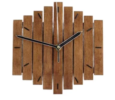 Silent Xylophone Wooden Wall Clock[C19]