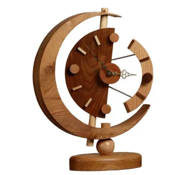 Generic Handcrafted Wooden Wall Clock[C23]