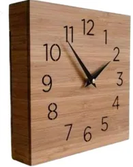 Square Wooden Wall Clock[C31]